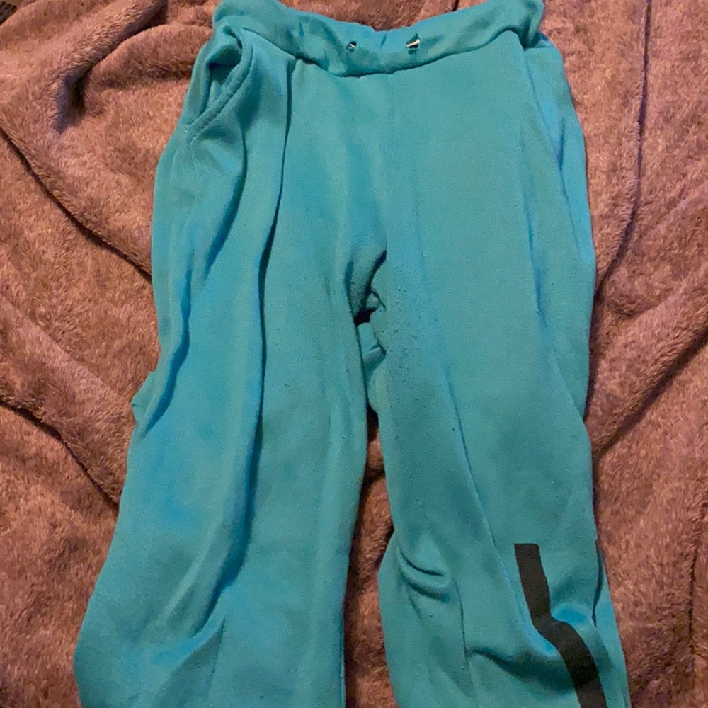 Pink Sweatpants.
